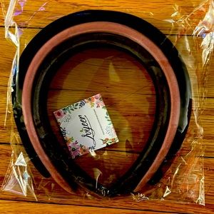 Lvyeer Velvet Wide Headbands for Women Soft Head Bands Moda Hairbands(3 Pack)